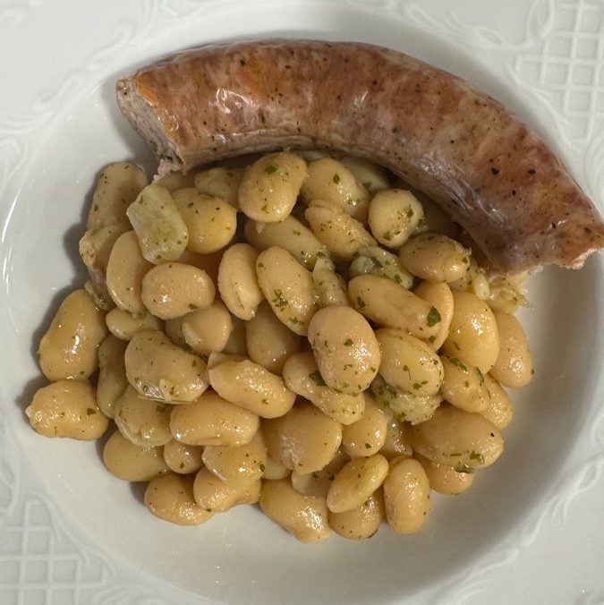 Mongetes amb Botifarra.