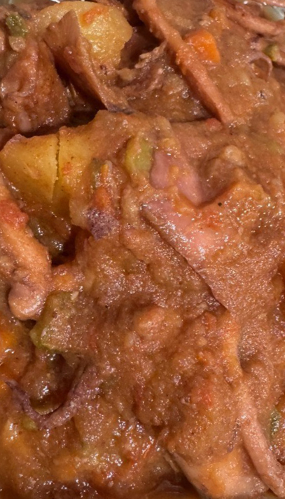 Cazuela de Cananas con patatas.