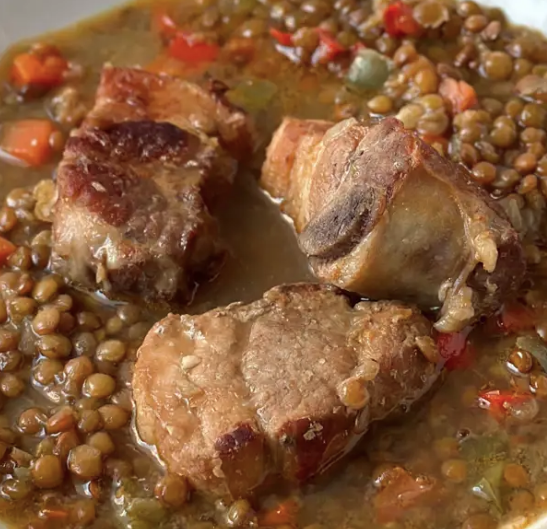 Lentejas con Costilla